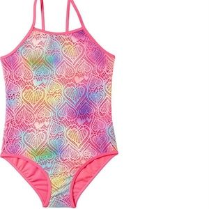 3/$12 New Limited Too Tie Dye Crochet One Piece Swimsuit Toddler Girls Size 2T